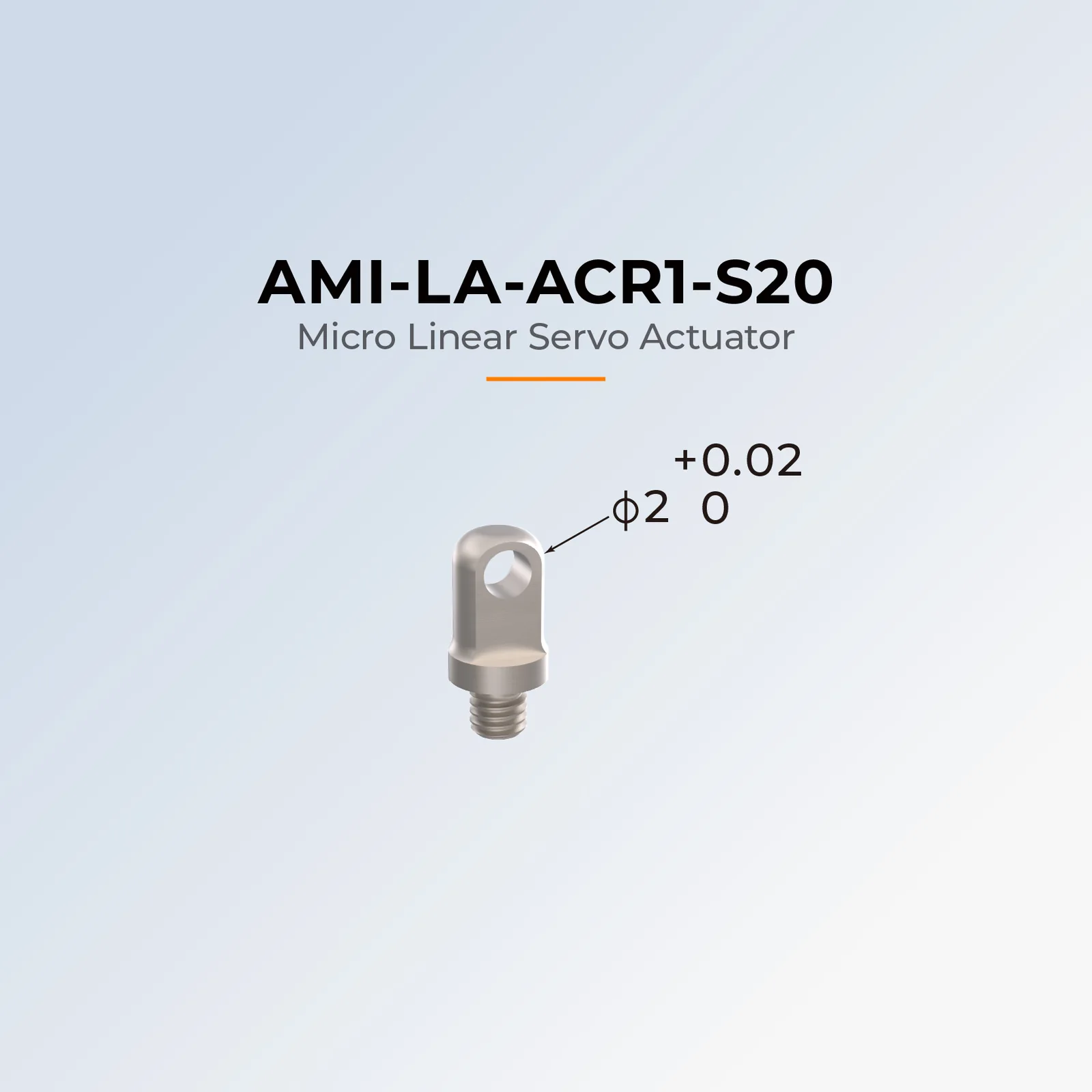 Inspire Robots Schubstangenkupplungen AMI-LA-ACR1 (S20, S30, T20, T25, T30) Inspire Robots - Ansicht 2 von 6