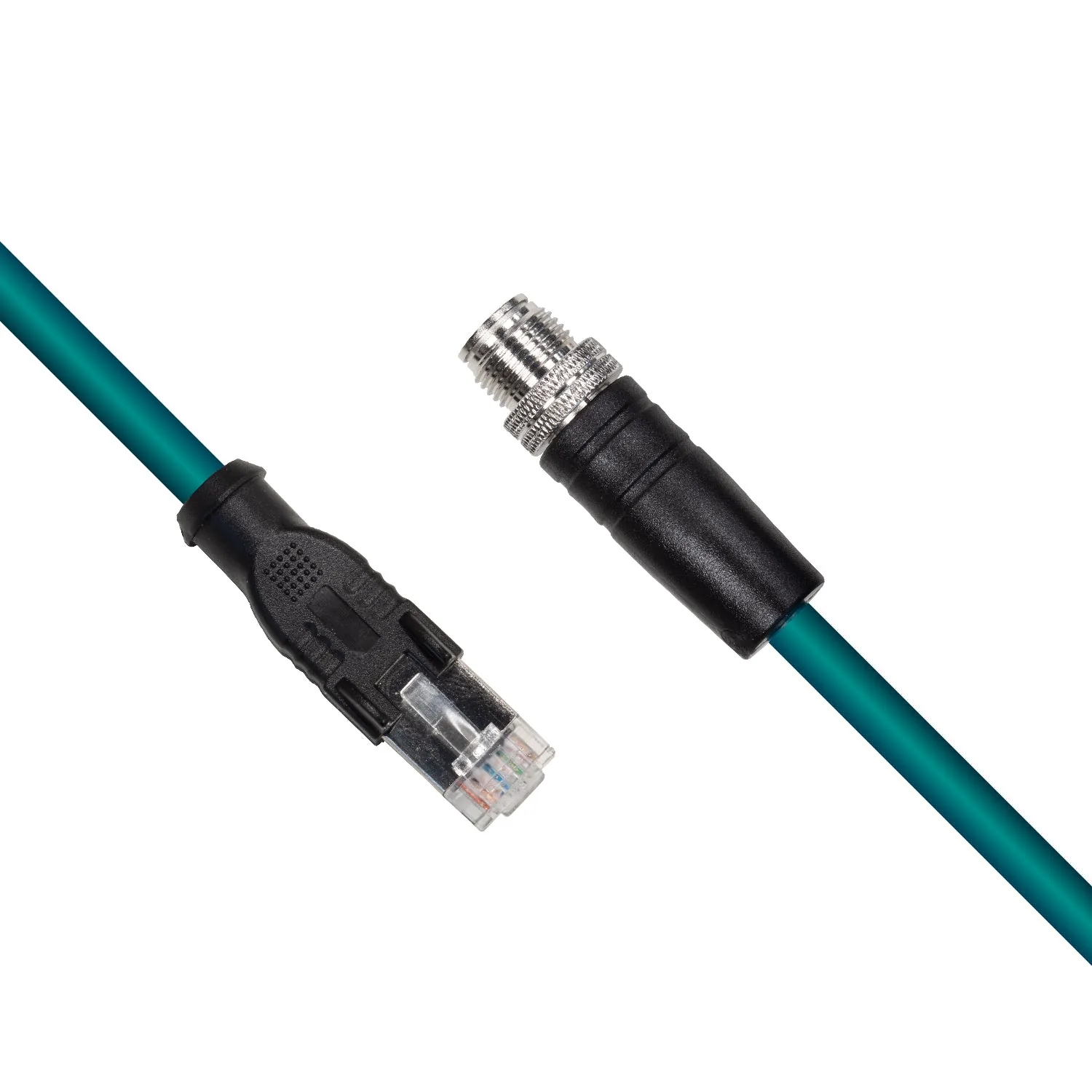 Luxonis Ethernet cable, M12/RJ45 - 2m/6ft cable Luxonis - Ansicht 2 von 2